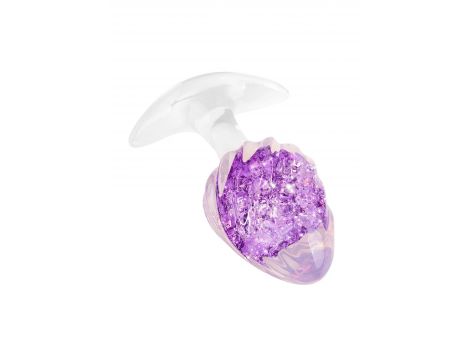 Korek analny ToyJoy Crystal Medium fioletowy 9,5 cm - 5
