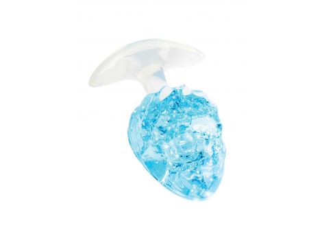 Korek analny ToyJoy Crystal Large silikonowy 10,5 cm - 4