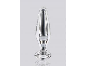 Korek analny szklany Star Sparkler ToyJoy przezroczysty 12 cm