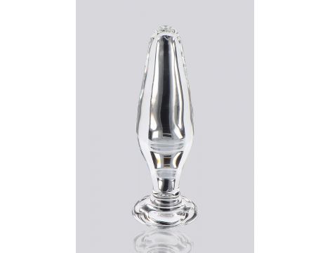 Korek analny szklany Star Sparkler ToyJoy przezroczysty 12 cm - 9