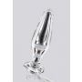 Korek analny szklany Star Sparkler ToyJoy przezroczysty 12 cm - 5