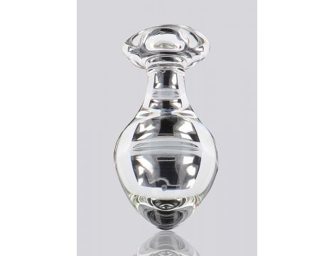 Szklany korek analny Brilliant Star ToyJoy przezroczysty 9 cm - 3
