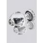 Szklany korek analny Brilliant Star ToyJoy przezroczysty 9 cm - 5