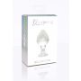 Szklany korek analny Brilliant Star ToyJoy przezroczysty 9 cm - 10