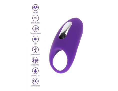 Tease & Arouse C-Ring Purple - 2