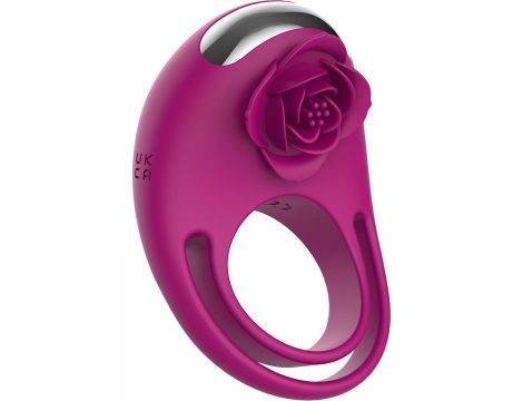 Pierścień wibrujący Put A Ring On It ToyJoy fuksja pilot USB - 7