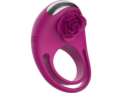 Pierścień wibrujący Put A Ring On It ToyJoy fuksja pilot USB - 11