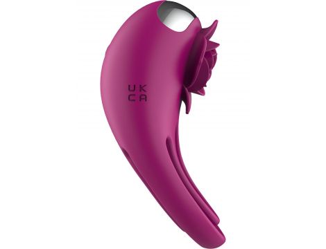Pierścień wibrujący Put A Ring On It ToyJoy fuksja pilot USB - 10