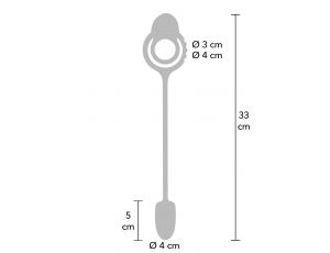 Pierścień wibrujący Thria Ultimate Couple Climaxer ToyJoy 33 cm