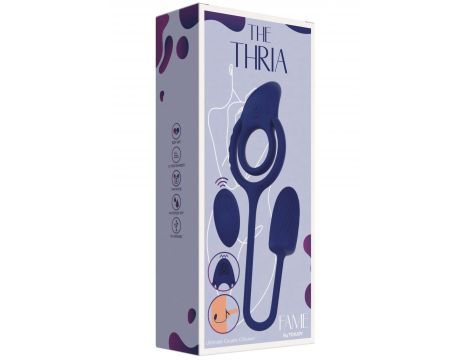 Pierścień wibrujący Thria Ultimate Couple Climaxer ToyJoy 33 cm - 5