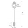 Pierścień wibrujący Thria Ultimate Couple Climaxer ToyJoy 33 cm - 2