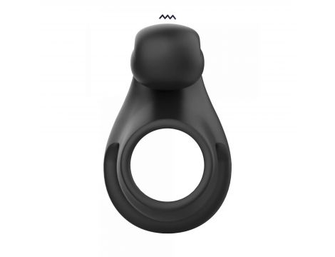 Pierścień wibrujący silikonowy Aladin Ultimate ToyJoy czarny USB - 6