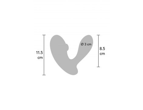 DuoVibe II Tapping Vibrator Mint - 16