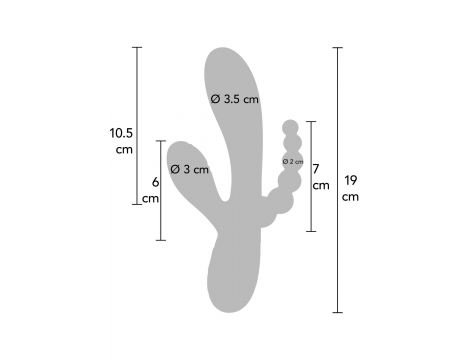 Xocoon Triple Love Vibrator - 19