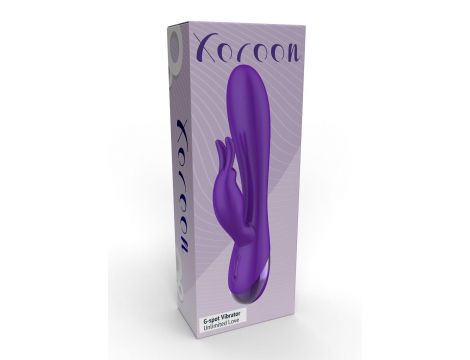 Wibrator króliczek Xocoon Unlimited Love fioletowy 19 cm - 6