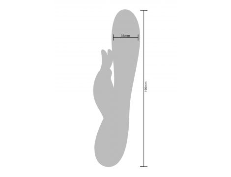 Wibrator króliczek Xocoon Unlimited Love fioletowy 19 cm - 18