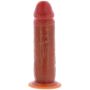 Silicone Foreskin Dong 19 cm Caramel skin tone - 6