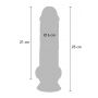 Dildo realistyczne dual density ToyJoy TPE 25 cm - 8