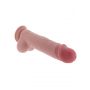 Deluxe Dual Density Thick Dildo TPE 28 cm - 10