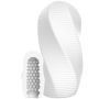 Masturbator średni ToyJoy HERO Swirl biały - 2