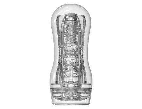Masturbator próżniowy ToyJoy HERO przezroczysty 18 cm - 4