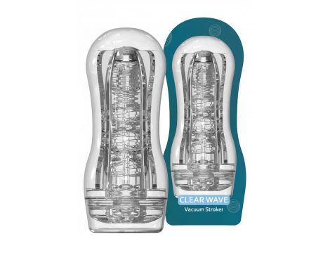 Masturbator próżniowy ToyJoy HERO przezroczysty 18 cm - 2