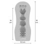 Masturbator próżniowy ToyJoy HERO przezroczysty 18 cm - 2