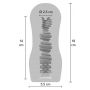 Masturbator próżniowy ToyJoy Hero przezroczysty 18 cm - 2