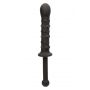 Elastyczna sonda koralikowa silikonowa Calexotics czarna 25,5cm - 3