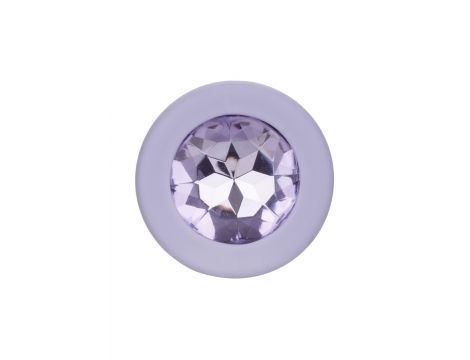 Zestaw korków analnych Crystal Booty Calexotics fioletowy - 17
