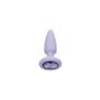 Zestaw korków analnych Crystal Booty Calexotics fioletowy - 13