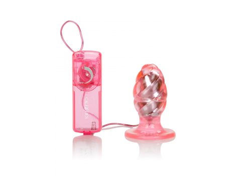 Plug/vibr-TUSH TRAINER VIBRATING PINK - 2