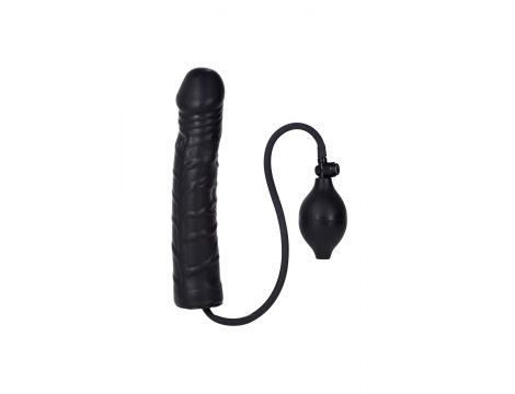 Plug analny pompowany lateksowy Calexotics czarny 24 cm