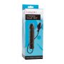Plug analny pompowany lateksowy Calexotics czarny 24 cm - 3