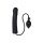 Plug analny pompowany lateksowy Calexotics czarny 24 cm