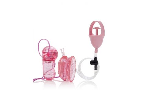 Butterfly Clitoral Pump Pink - 3