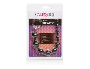 Kulki analne X10 Beads Calexotics czarny 28 cm