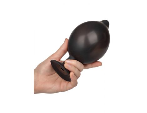 Korek analny pompowany silikonowy Colt XXXL czarny 16 cm - 2