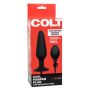 Korek analny pompowany silikonowy Colt XXXL czarny 16 cm - 2