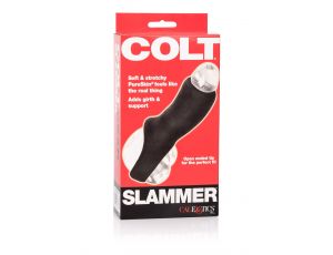 Nakładka na penisa Colt Slammer czarna 10.75 cm