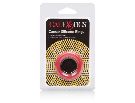 Pierścień silikonowy Caesar Calexotics czerwony - 2