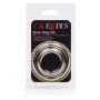 Pierścień erekcyjny Calexotics srebrny zestaw 3 szt 4 cm - 4