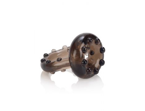 Pierścień erekcyjny All Star Calexotics czarny TPE z ringiem na jądra 5 cm - 2