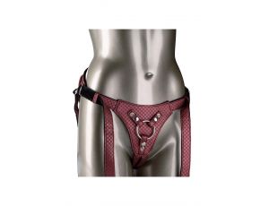 Uprząż do strap on The Regal Queen Calexotics czerwona 162 cm