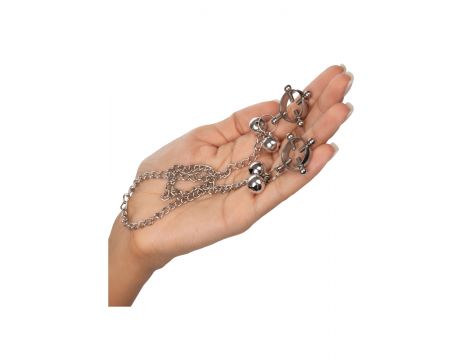 Klipsy na sutki z dzwonkami Calexotics metal 49.5 cm - 5