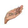Klipsy na sutki z dzwonkami Calexotics metal 49.5 cm - 6