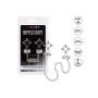 Klipsy na sutki z dzwonkami Calexotics metal 49.5 cm - 5