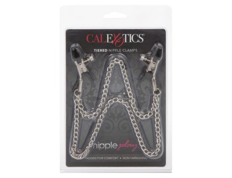 Klipsy na sutki metalowe Calexotics regulowane 5.75 cm