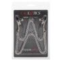 Klipsy na sutki metalowe Calexotics regulowane 5.75 cm - 2