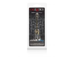 Biżuteria na łechtaczkę Calexotics przezroczysta 11 cm